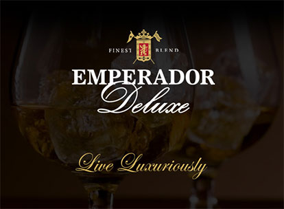 Emperador Deluxe brings the taste of luxury to the world of fashion at Philippine Fashion Week Holiday 2014
